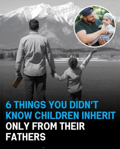 6 Things You Didn't Know Children Inherit Only from Their Fathers