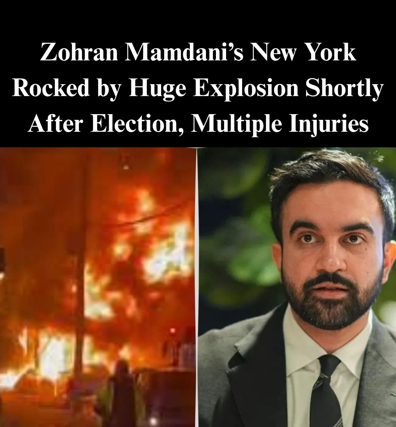 Seven Firefighters Injured in New York City After Massive Car Explosion