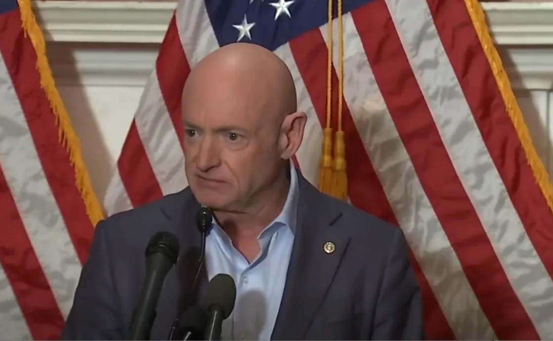 Senator Mark Kelly Melts Down, Accuses President Trump of Wanting to "Kill" Him