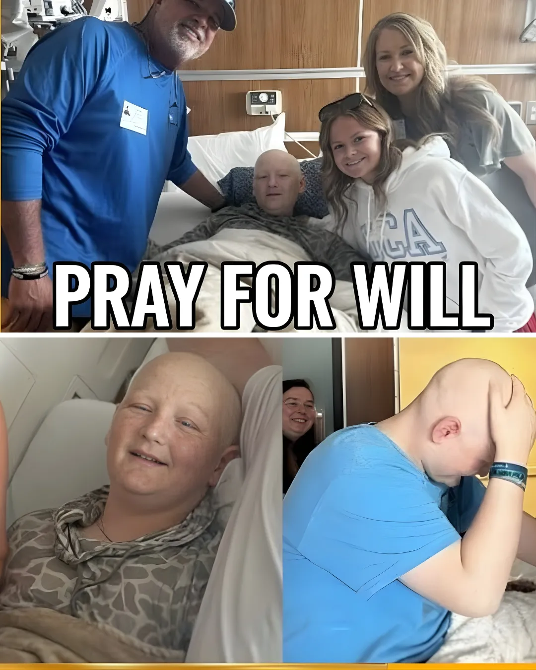 Chemotherapy Complications Put Will Roberts Under Close Observation as Doctors Fight to Protect His Organs. AT 