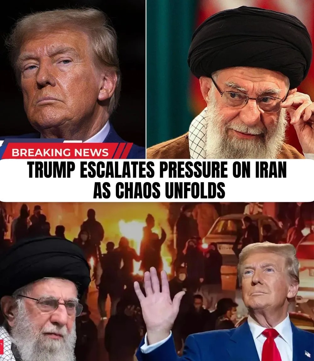 As Iran Teeters on the Brink of Chaos, Trump’s Stark Warnings Ignite Tensions: Will the U.S. Intervene Amidst Unprecedented Protests and Civil Unrest? The Fate of a Nation Hangs in the Balance as Calls for Change Echo Through the Streets of Tehran.