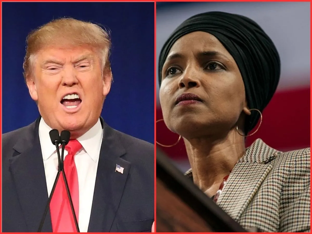 ‘We Should All Be Ashamed’: Rep. Omar Curses ‘U.S. Godd**n States’ and Trump Fires Back