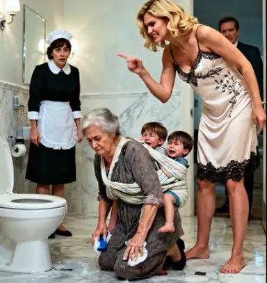 Billionaire Arrived Unannounced And Saw The Maid With His Paralyzed Twins. zzzz