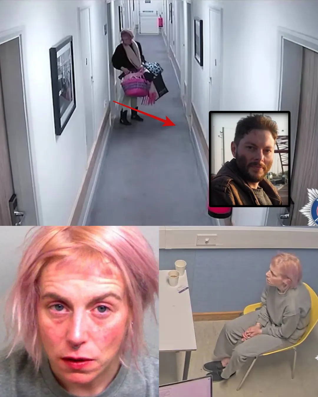 CCTV Shows Woman Calmly Leaving Hotel After Beating Boyfriend for Two Hours—He Died Weeks Later.4495