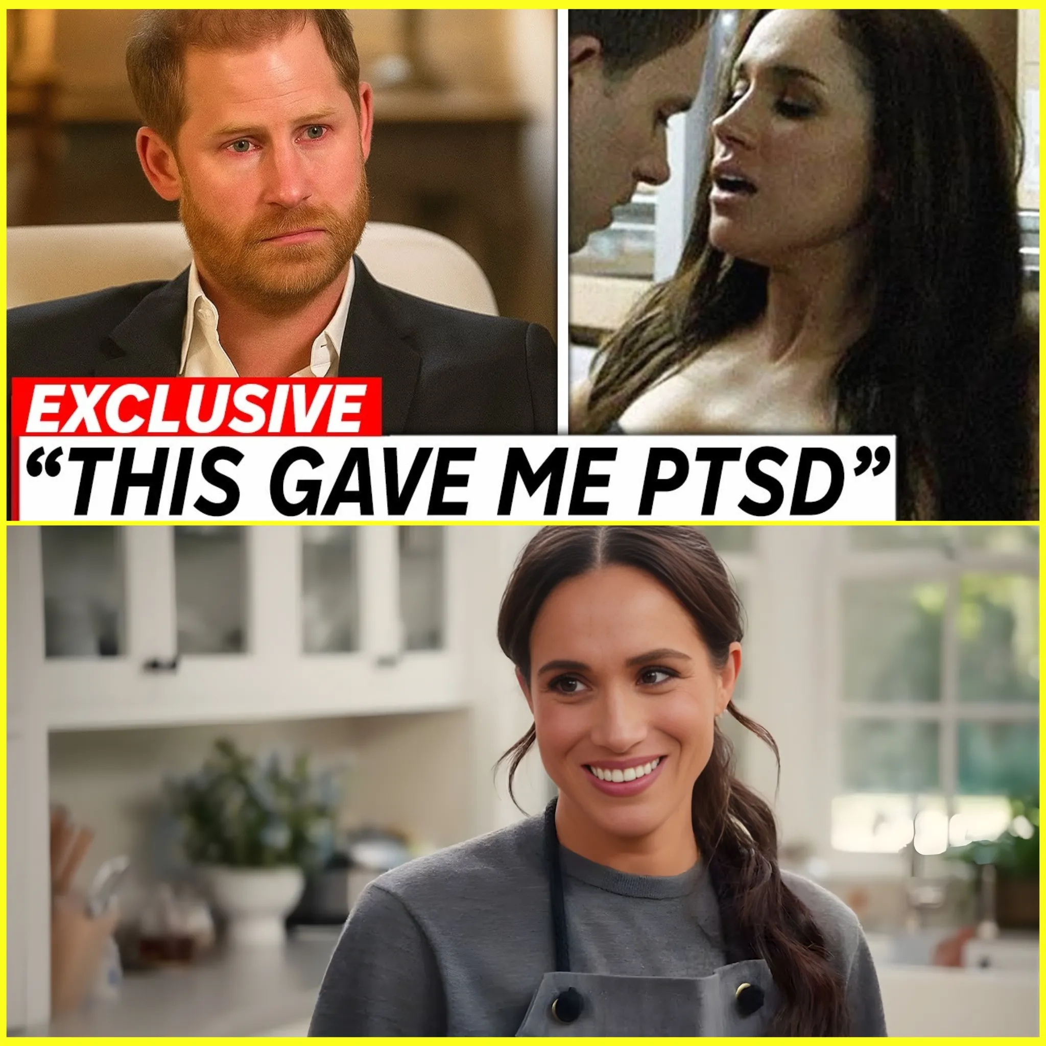 💥 BREAKING NEWS: Prince Harry reportedly tormented by Meghan's Suits sex scenes in couples therapy—needing "electric shock" to erase the images ⚡.qn