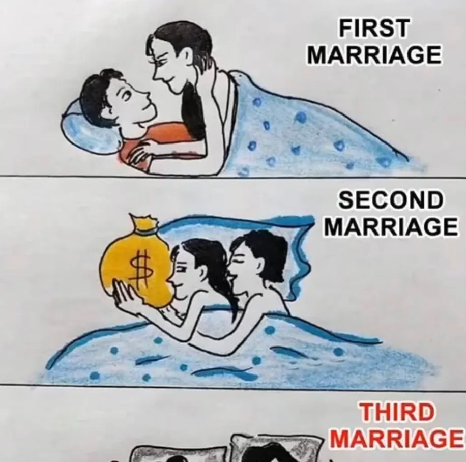 From Fantasy to Foundation: How Marriages Evolve the Second and Third Time Around