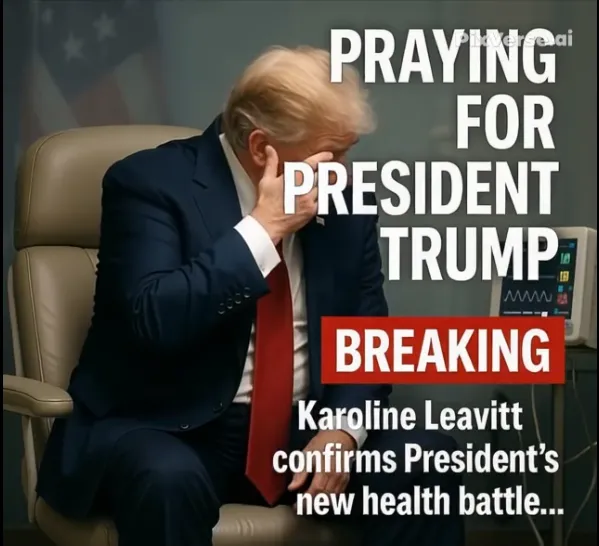 BREAKING: Karoline Leavitt Reveals New Health Struggle Facing the President