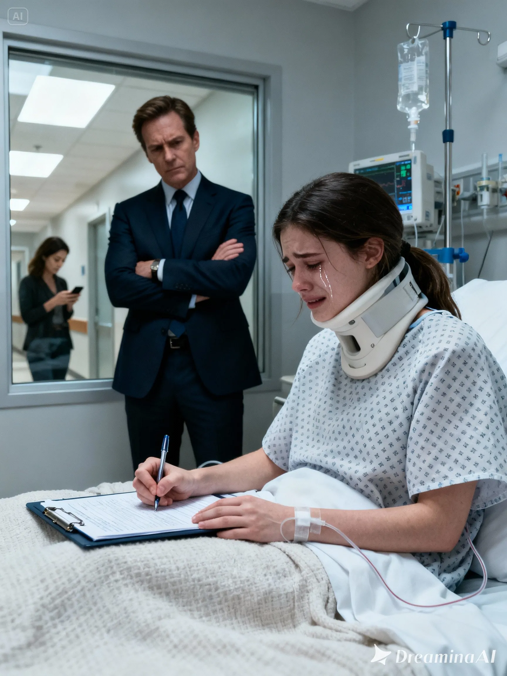 My husband handed me d!v0rc3 papers right in the ICU: “Sign it! I want a perfect wife, not a burd3n in a wh33lch@ir.”