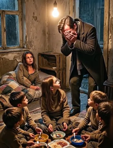 A Millionaire Follows a Poor Little Girl Who Collects His Leftovers Every Day zzz